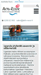 Mobile Screenshot of aktiv-resor.fi